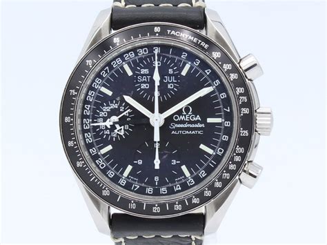 omega speedmaster calendar|Omega Speedmaster automatic triple calendar.